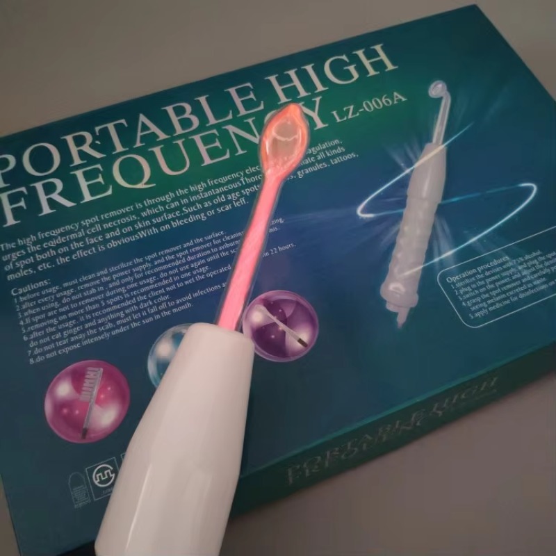 High Frequency Wand Facial Machine Neon - 高周波電気療法フェイシャルビューティーマシン ネオンアルゴンワンド