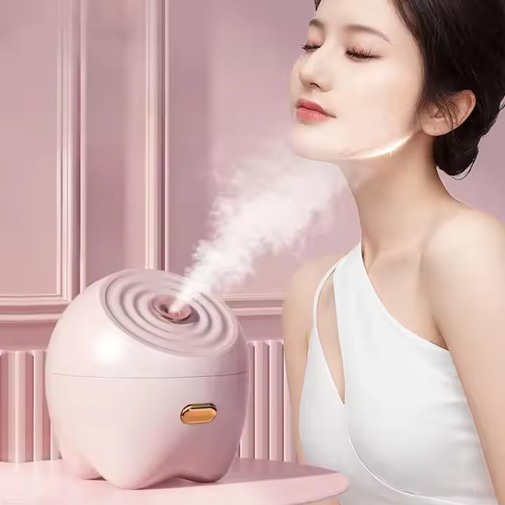 Facial Steamer Nano Ionic Hot Mist - フェイシャルスチーマー ナノイオンフェイスハイドレーティングスチームスプレー ウォームミストスチーマーまたはホームサウナ SPA 加湿器マシン 深い水分補給