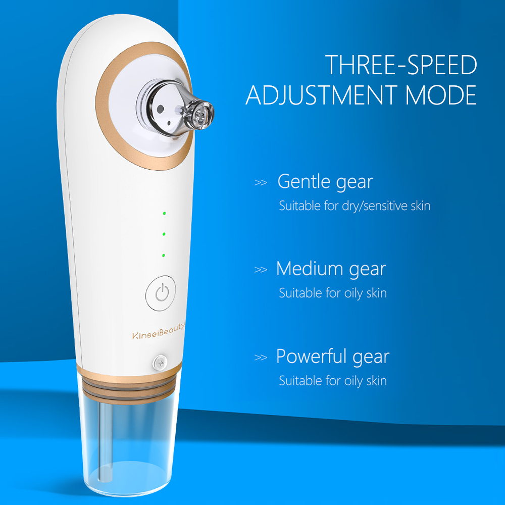 Blackhead Remover Vacuum Suction - 人気沸騰中の高級電動4吸引式毛穴クリーナー、小型バブル鼻黒ずみ除去真空吸引器