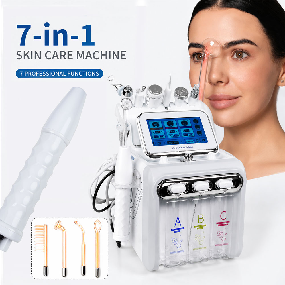Hydro Facial Machine 7 In 1 - 7 in 1 ハイドロフェイシャルマシン 高周波フェイシャルマシン
