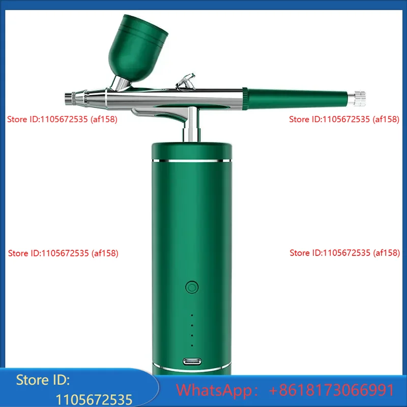 Oxygen Spray Gun Facial Injector - KKSフェイシャルリフトタトゥーナノフォグミストフェイシャルスプレーヤー酸素注入器ミニエアコンプレッサーキットエアブラシペイントスプレーガン