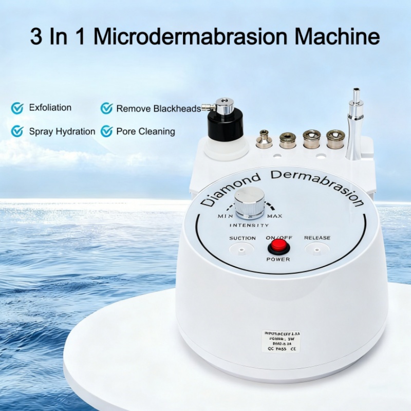 Diamond Microdermabrasion Machine 3 In 1 - 3 in 1 ダイヤモンドマイクロダーマブレーションマシン フェイシャル機器 角質除去