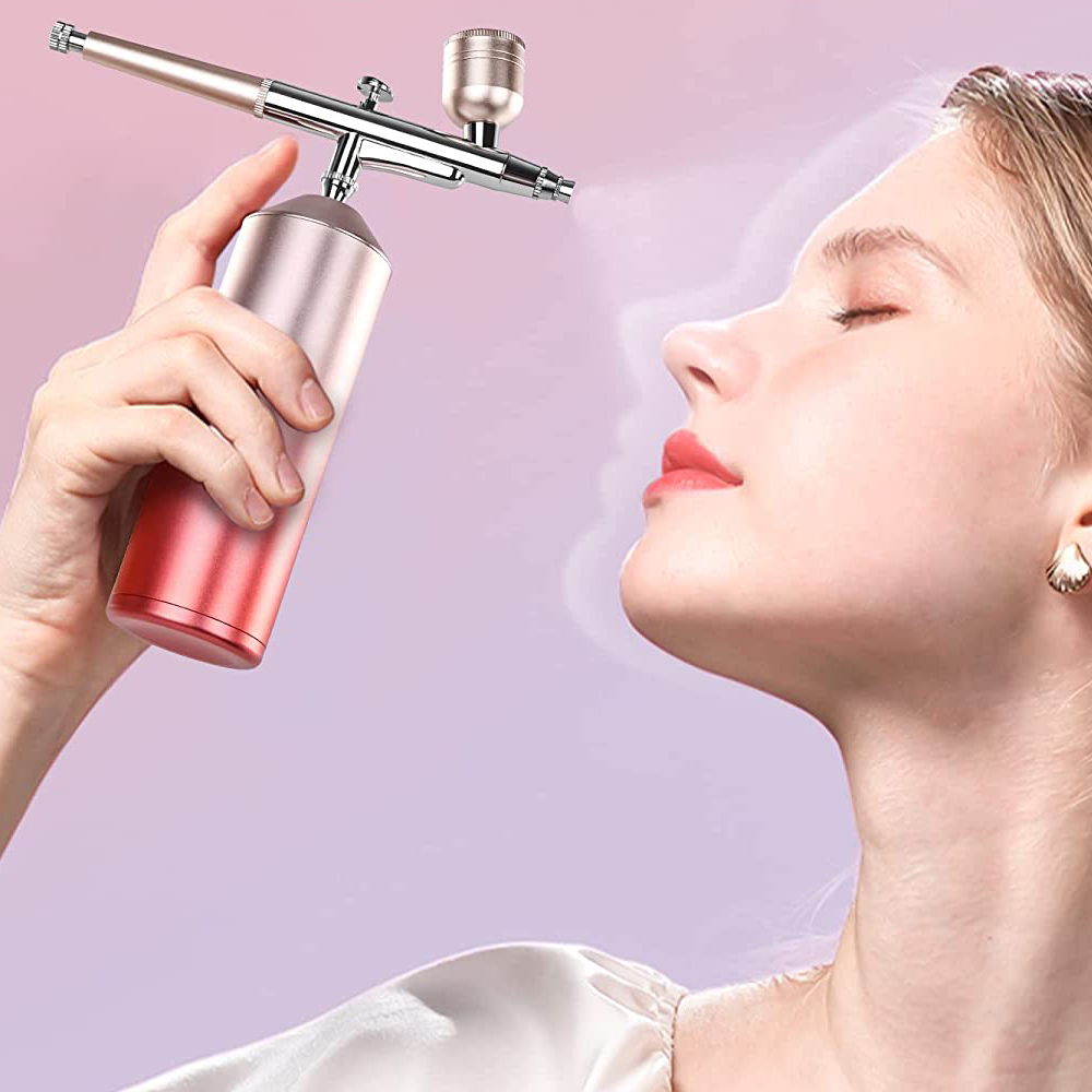 Oxygen Spray Gun Facial Injector - 酸素インジェクターエアコンプレッサー,エアブラシ,スプレーガン,マニキュア,タトゥー,手工芸品,ケーキ,ナノミストスプレー用