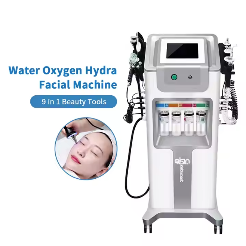 最新の12in1ハイドロダーマブレーション美顔器。アクアピー - Hydra Dermabrasion Aqua Peel Machine のレビューと価格