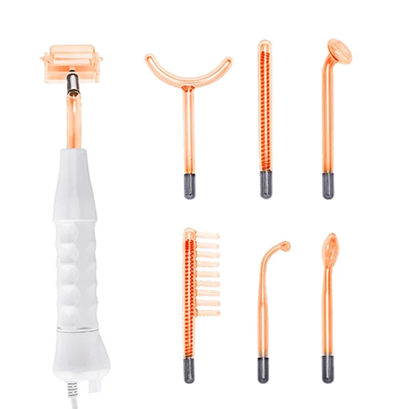 7in1 高周波電極杖ネオン電気療法ガラス管にきびスポットリ - High Frequency Wand Facial Machine Neon のレビューと価格