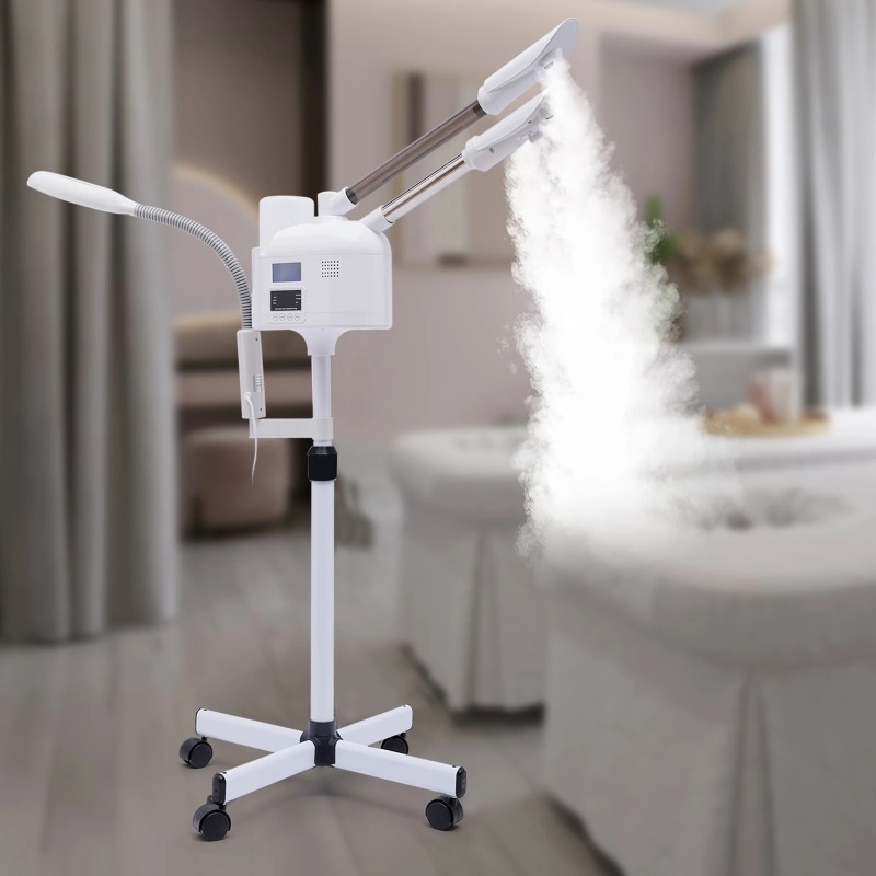 3in1ナノイオンフェイシャルスチーマー、温冷ミストスプレー - Facial Steamer Nano Ionic Hot Mist のレビューと価格