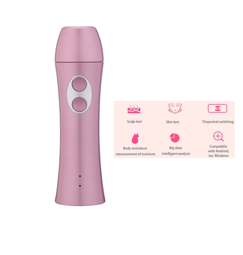 スマートスキン頭皮検出器 50X WIFI デジタル顕微鏡ポ - Skin Moisture Analyzer Digital Detector のレビューと価格
