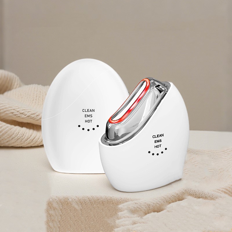 2025年新デザイン マイクロカレント 赤色光 振動 温熱  - Microcurrent Face Massager Gua Sha のレビューと価格