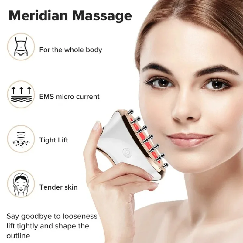カスタマイズ可能な電動かっさマッサージ器 マイクロカレント美 - Microcurrent Face Massager Gua Sha のレビューと価格