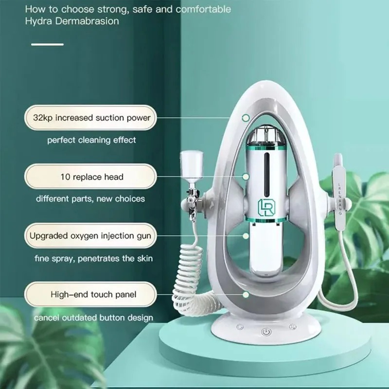 最新のピーリング美容機器ハイドラダーマブレーションアクアフェ - Hydra Dermabrasion Aqua Peel Machine のレビューと価格