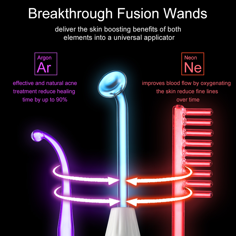 高周波フェイシャルマシン,ヘアケア,アンチエイジングセラピー - High Frequency Wand Facial Machine Neon のレビューと価格