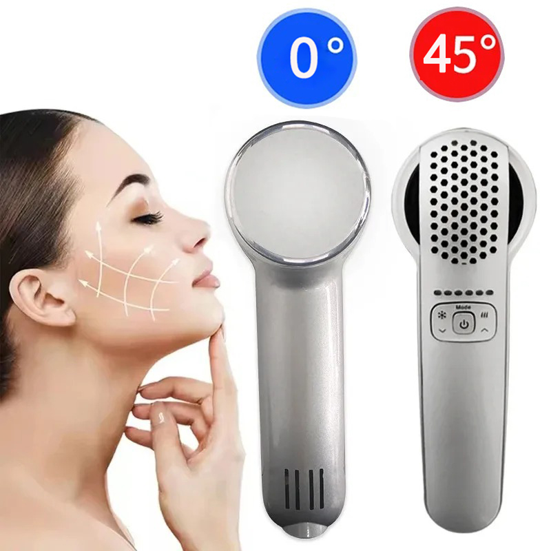 携帯型家庭用スキンケア温冷フェイシャルハンディハンマー超音波 - Cold Warm Hammer Facial Machine のレビューと価格