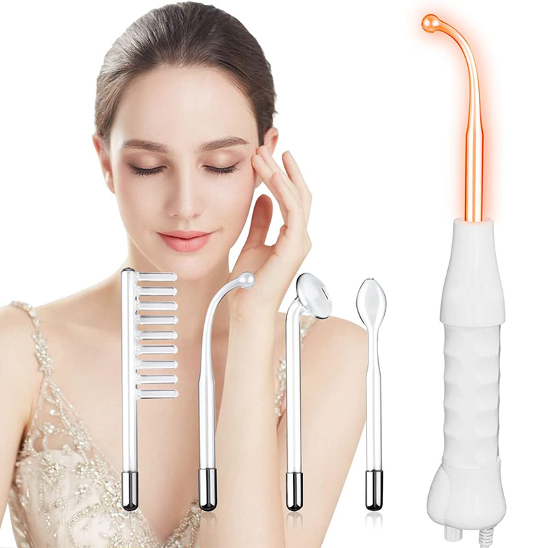 新しいオレンジ高周波フェイシャルマシン電気療法杖ネオンアルゴ - High Frequency Wand Facial Machine Neon のレビューと価格