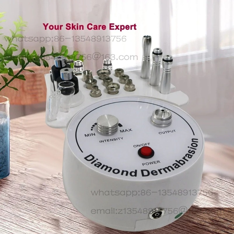 3 in 1フェイシャルケアサロン機器 ダイヤモンドマイクロ - Diamond Microdermabrasion Machine 3 In 1 のレビューと価格