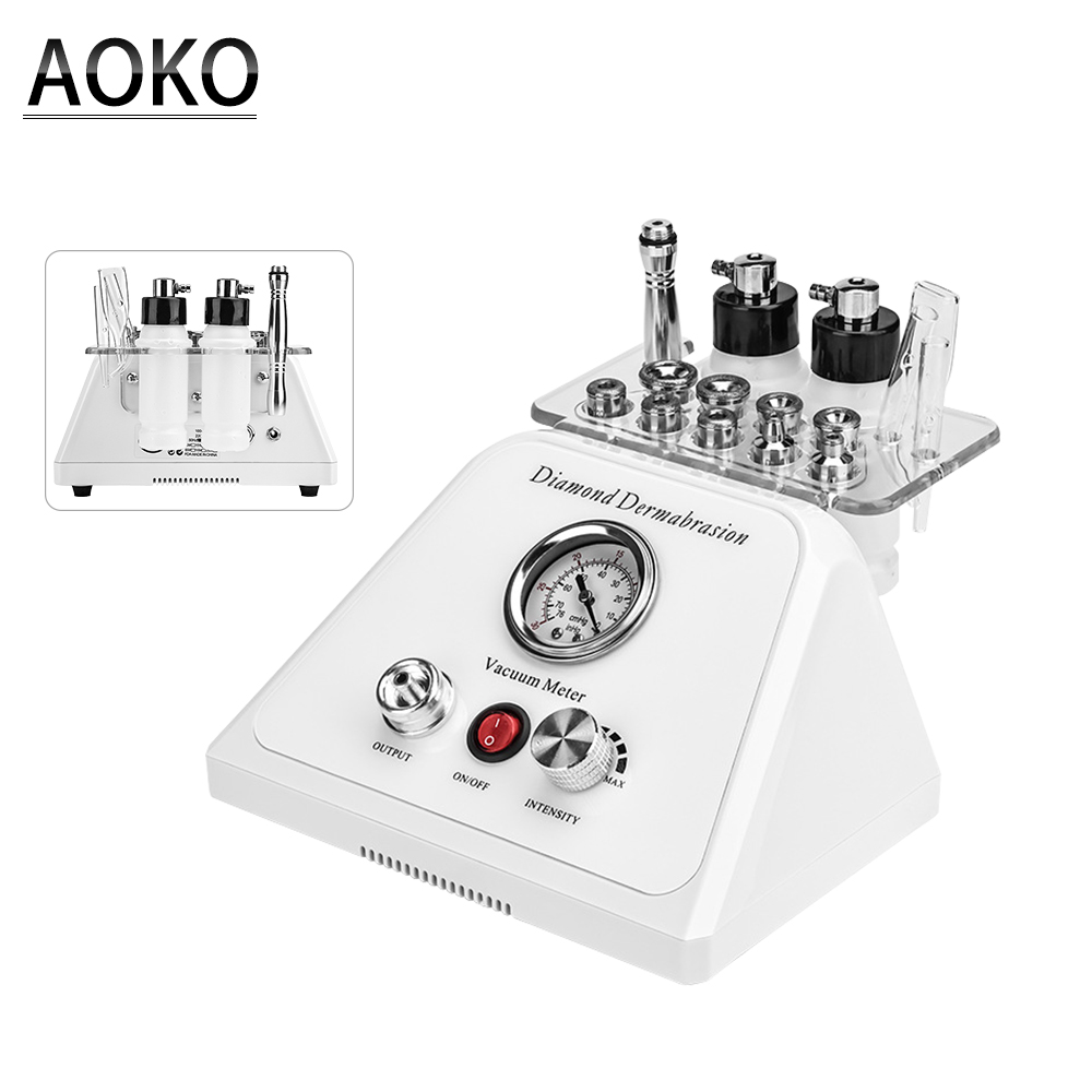 Aoko-にきび,にきび,肌の若返り,顔の美しさのための3- - Diamond Microdermabrasion Machine 3 In 1 のレビューと価格