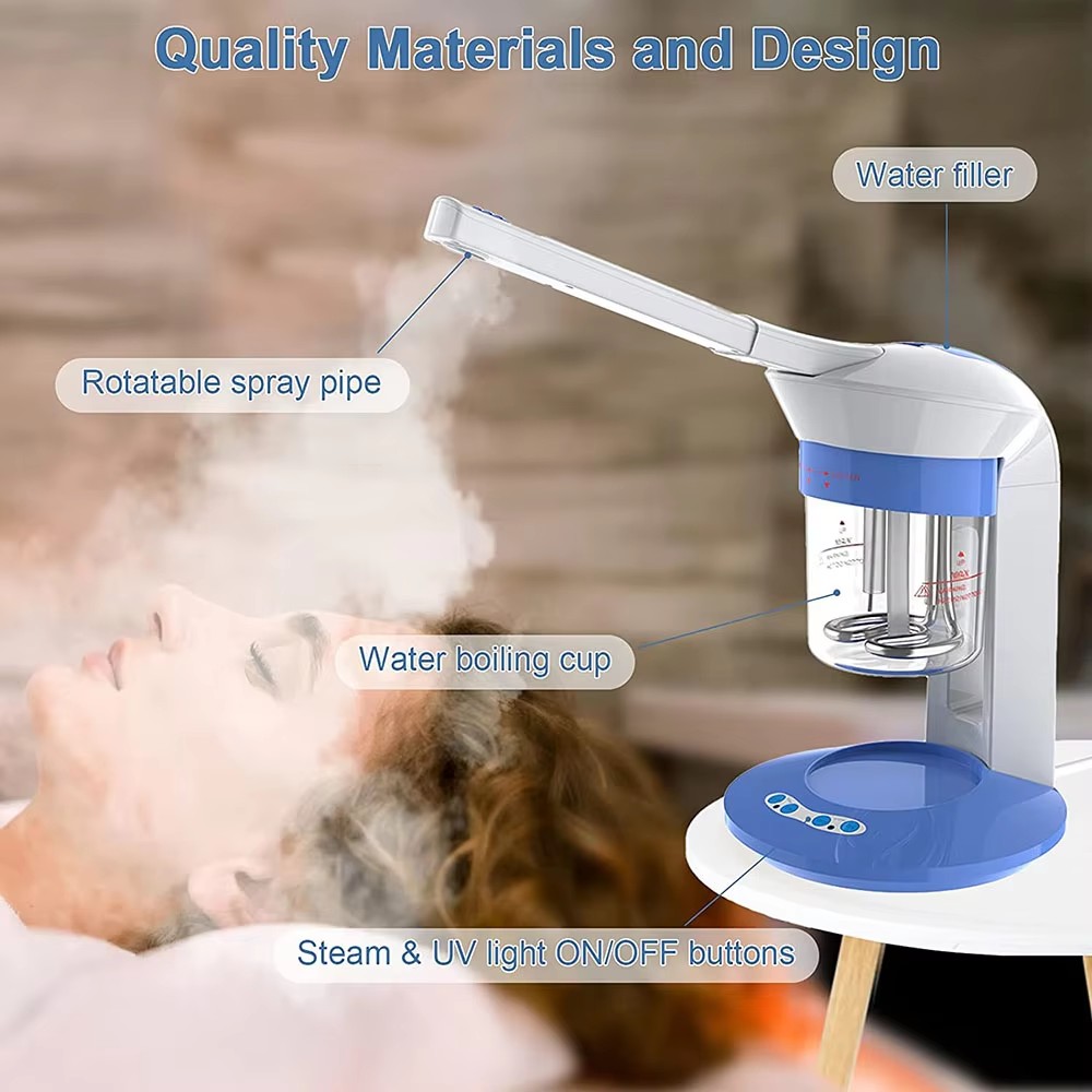 プロフェッショナルオゾンフェイシャルスチーマー ナノホットウ - Facial Steamer Nano Ionic Hot Mist のレビューと価格