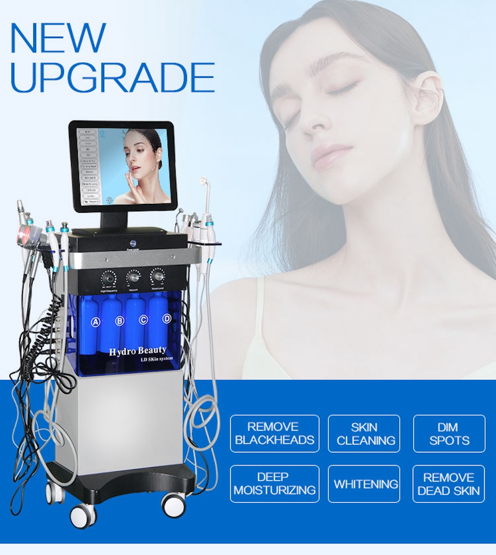 14in1マルチダーマブレーションフェイシャルデバイス スキ - Hydra Dermabrasion Aqua Peel Machine のレビューと価格