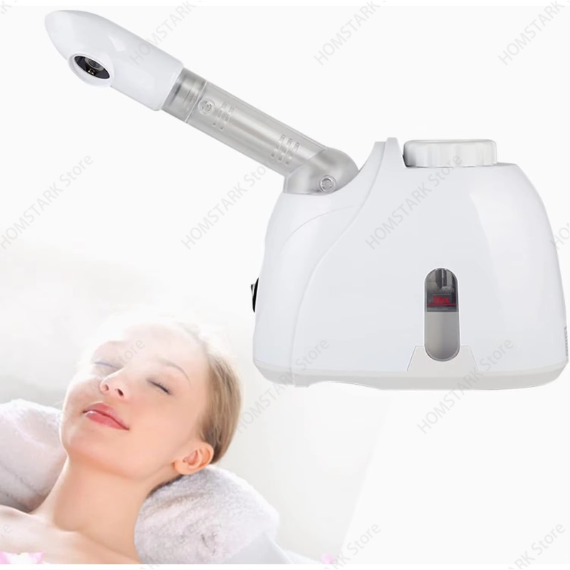 ナノイオン式フェイシャルスチーマー、温冷ミストスプレー、アロ - Facial Steamer Nano Ionic Hot Mist のレビューと価格