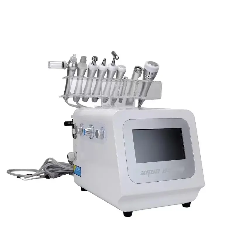 ポータブル9in1ハイドラ酸素ダーマブレーションフェイシャル - Hydra Dermabrasion Aqua Peel Machine のレビューと価格