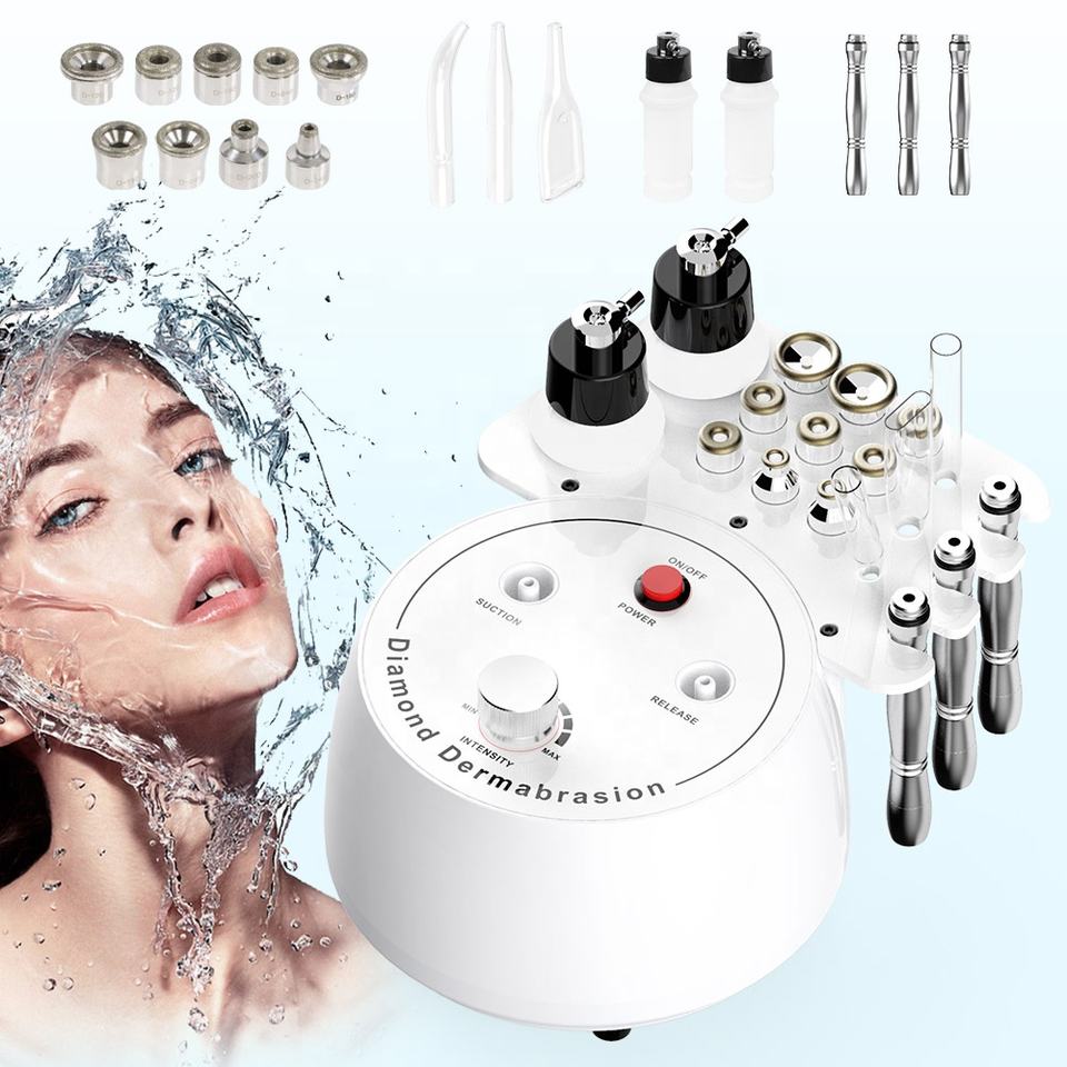 プロフェッショナル3in1黒ずみ除去マイクロダーマブレーショ - Blackhead Remover Vacuum Suction のレビューと価格