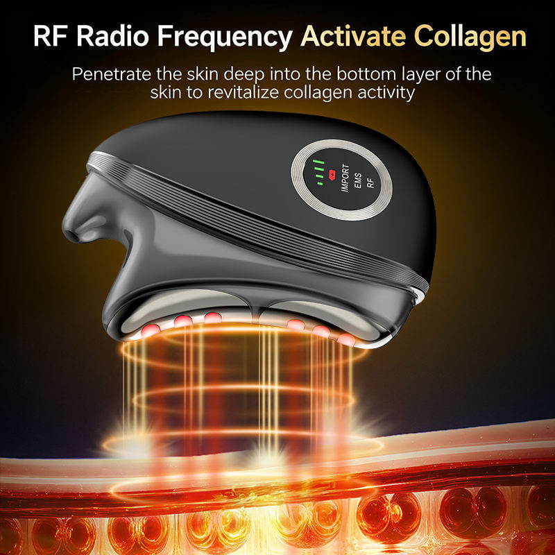 アップグレードされたフェイシャル＆ボディマッサージ器 電動グ - Microcurrent Face Massager Gua Sha のレビューと価格