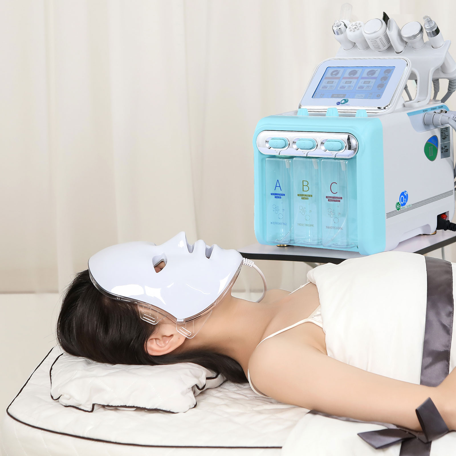 7 in 1 ハイドロフェイシャルマシン 美容サロンおよび家 - Hydro Facial Machine 7 In 1 のレビューと価格