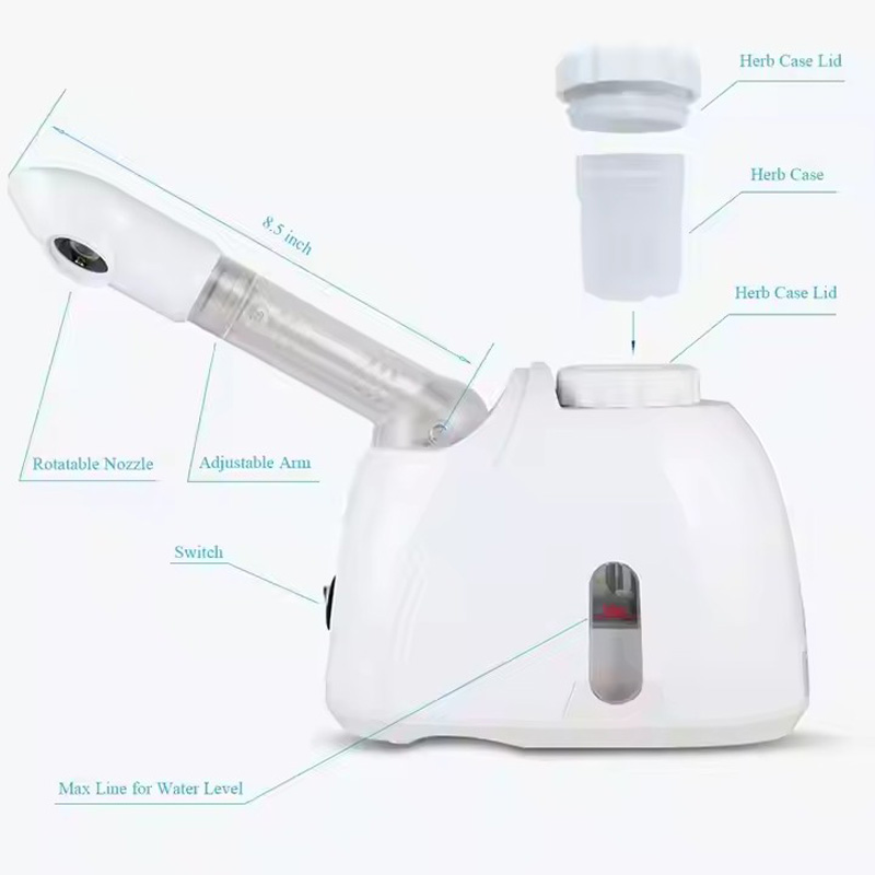 プロフェッショナル毛穴ディープクレンジング温ミストスプレーヤ - Facial Steamer Nano Ionic Hot Mist のレビューと価格