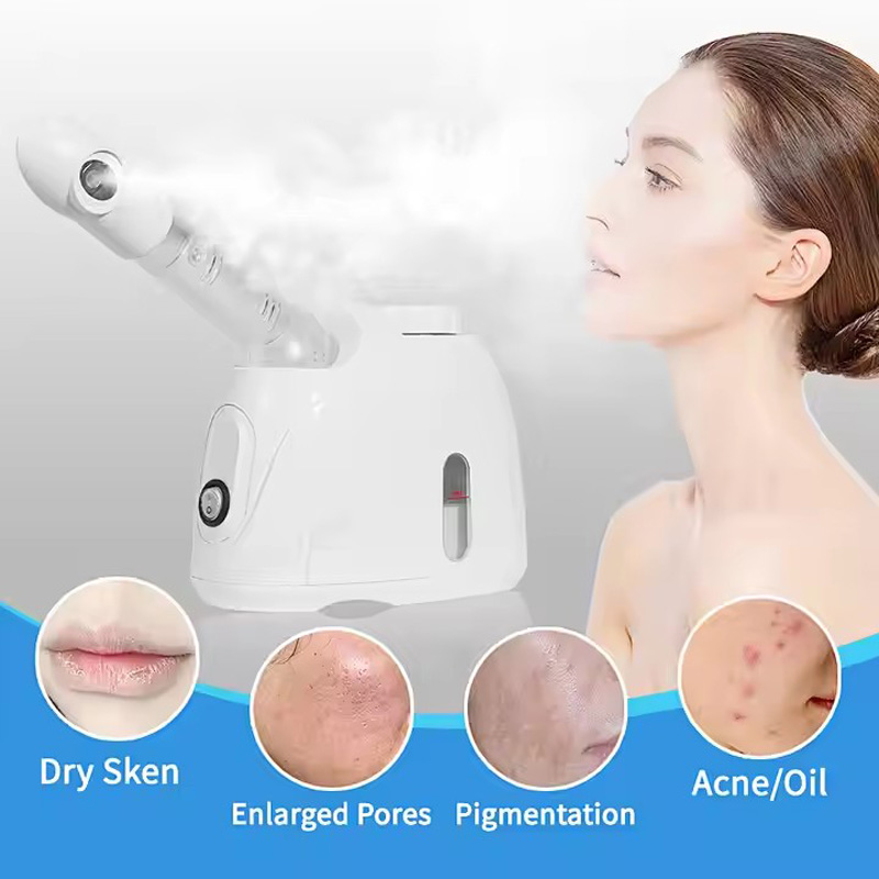 プロフェッショナル毛穴ディープクレンジング温ミストスプレーヤ - Facial Steamer Nano Ionic Hot Mist のレビューと価格