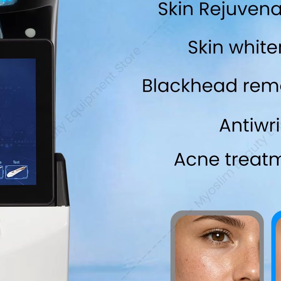 プロ仕様の7IN1ハイドロフェイシャルマシン。肌分析機能、深 - Hydro Facial Machine 7 In 1 のレビューと価格
