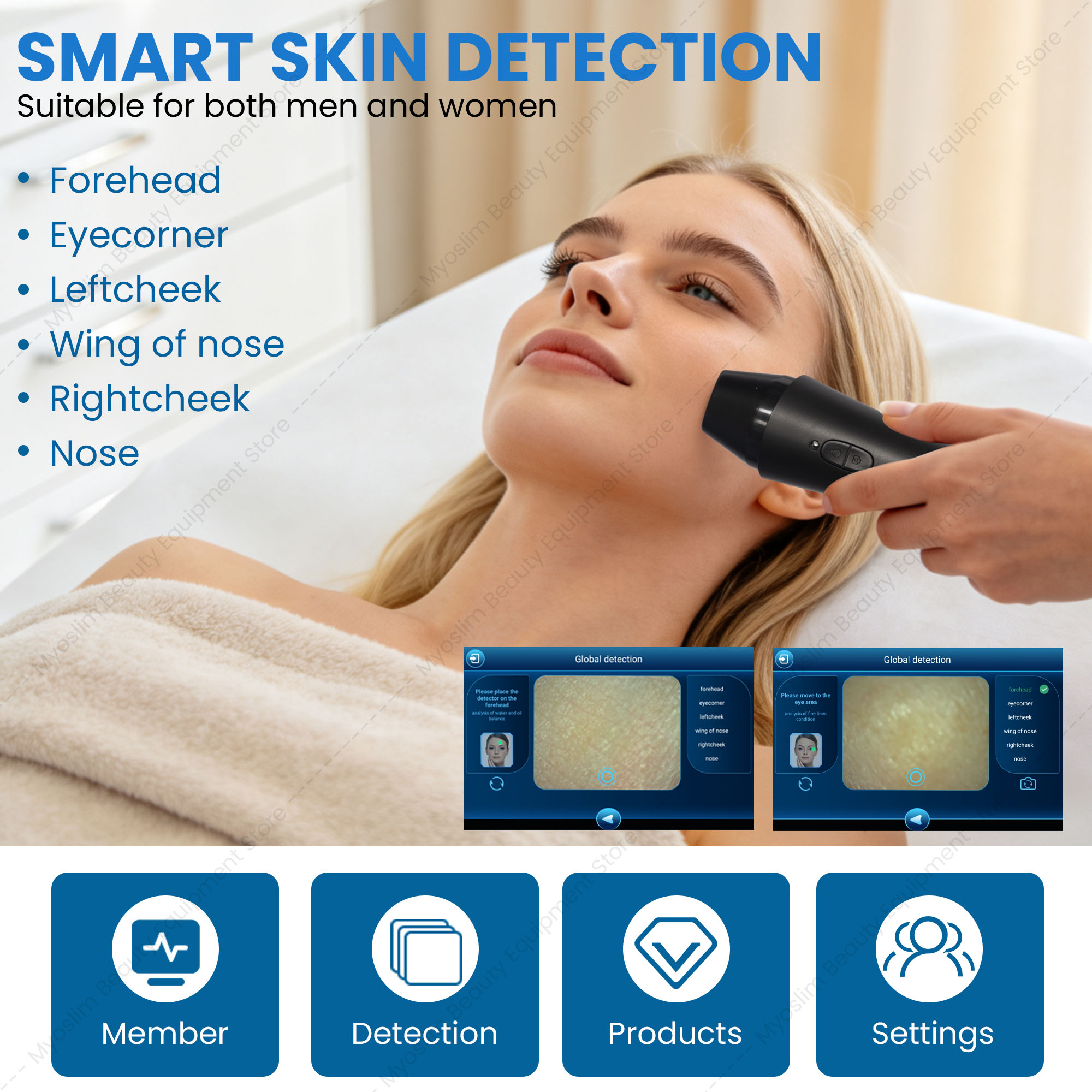 プロ仕様の7IN1ハイドロフェイシャルマシン。肌分析機能、深 - Hydro Facial Machine 7 In 1 のレビューと価格