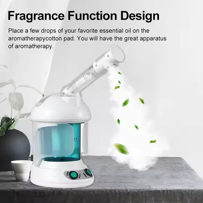 プロフェッショナルフェイシャルスチームオゾン蒸気スキンケアフ - Facial Steamer Nano Ionic Hot Mist のレビューと価格