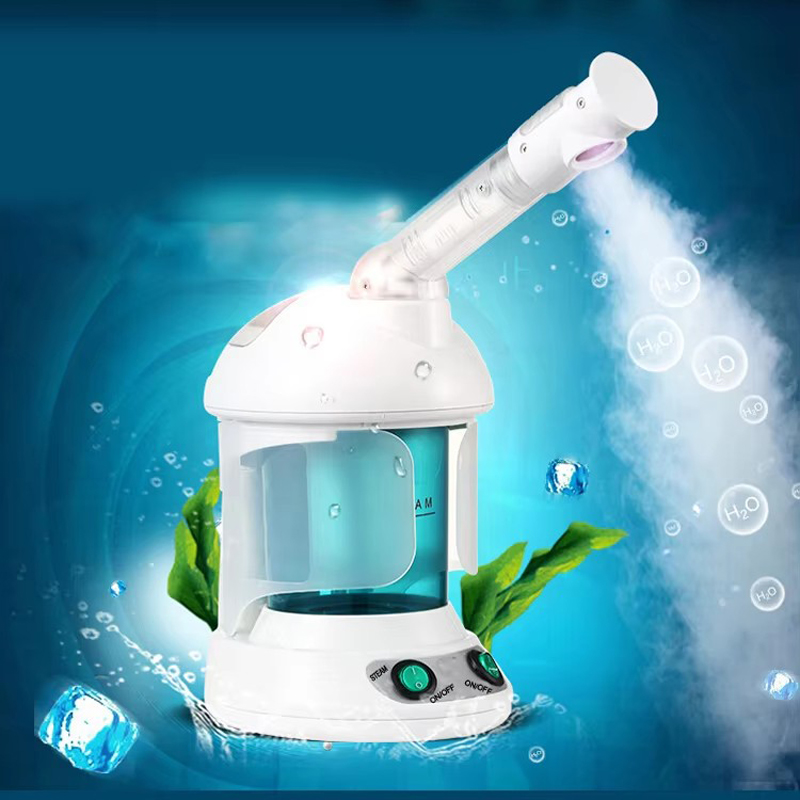 プロフェッショナルフェイシャルスチームオゾン蒸気スキンケアフ - Facial Steamer Nano Ionic Hot Mist のレビューと価格