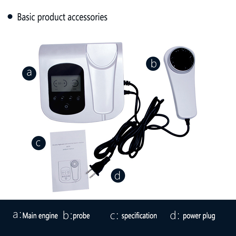LEDホットコールドフェイシャルハンマー光子若返りフェイスマ - Cold Warm Hammer Facial Machine のレビューと価格
