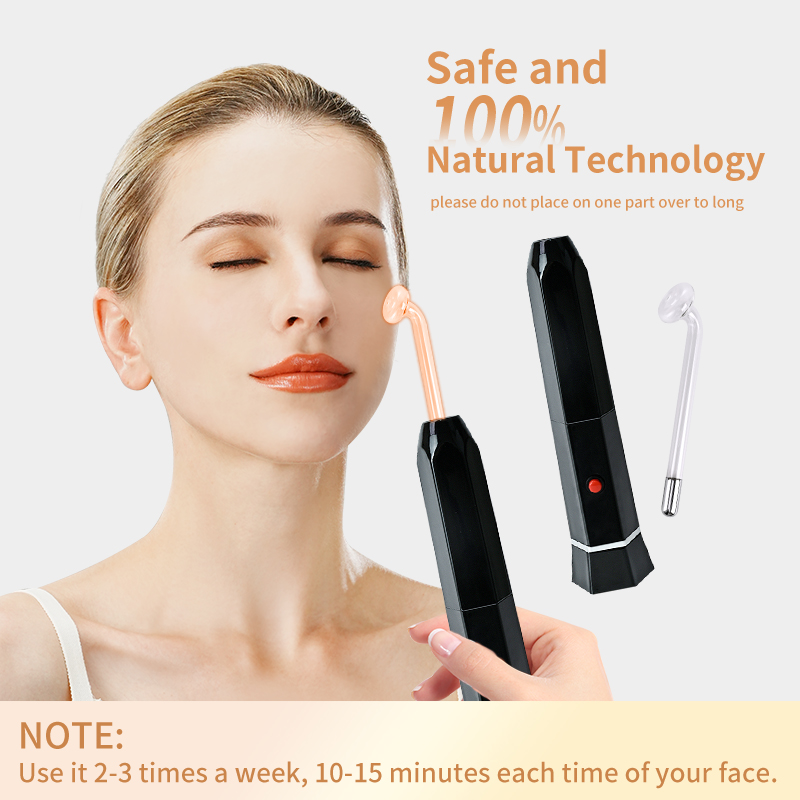 ダーソンバル ポータブル高周波美顔器 スキンセラピー 7つの - High Frequency Wand Facial Machine Neon のレビューと価格