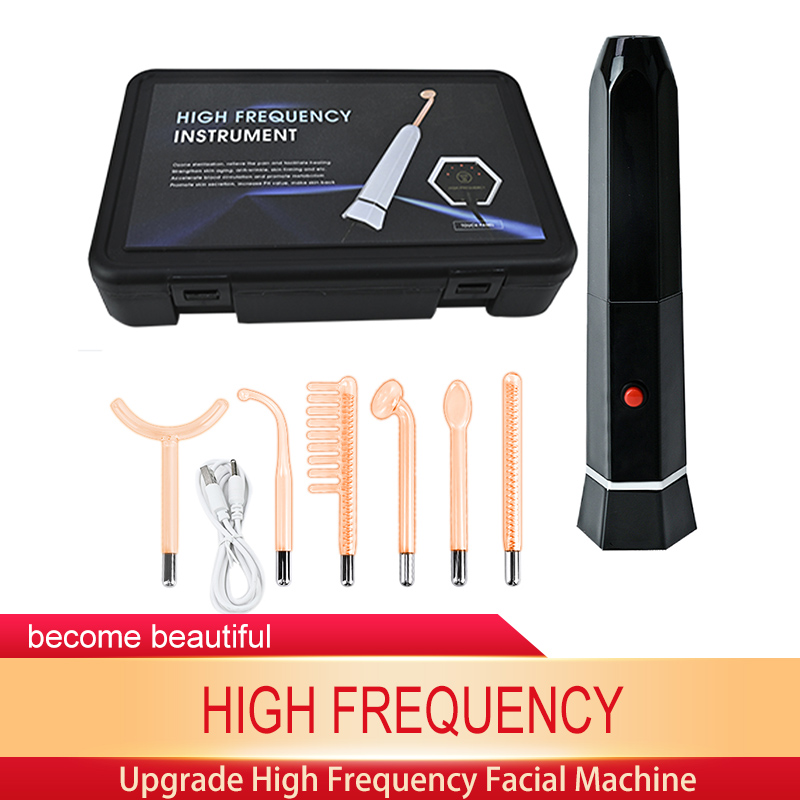 ダーソンバル ポータブル高周波美顔器 スキンセラピー 7つの - High Frequency Wand Facial Machine Neon のレビューと価格