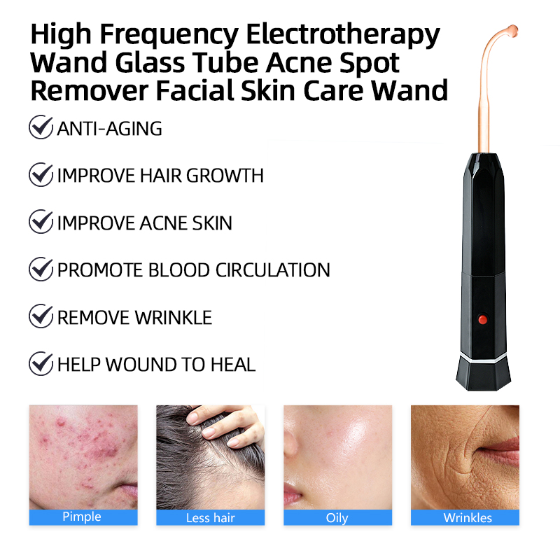 ダーソンバル ポータブル高周波美顔器 スキンセラピー 7つの - High Frequency Wand Facial Machine Neon のレビューと価格
