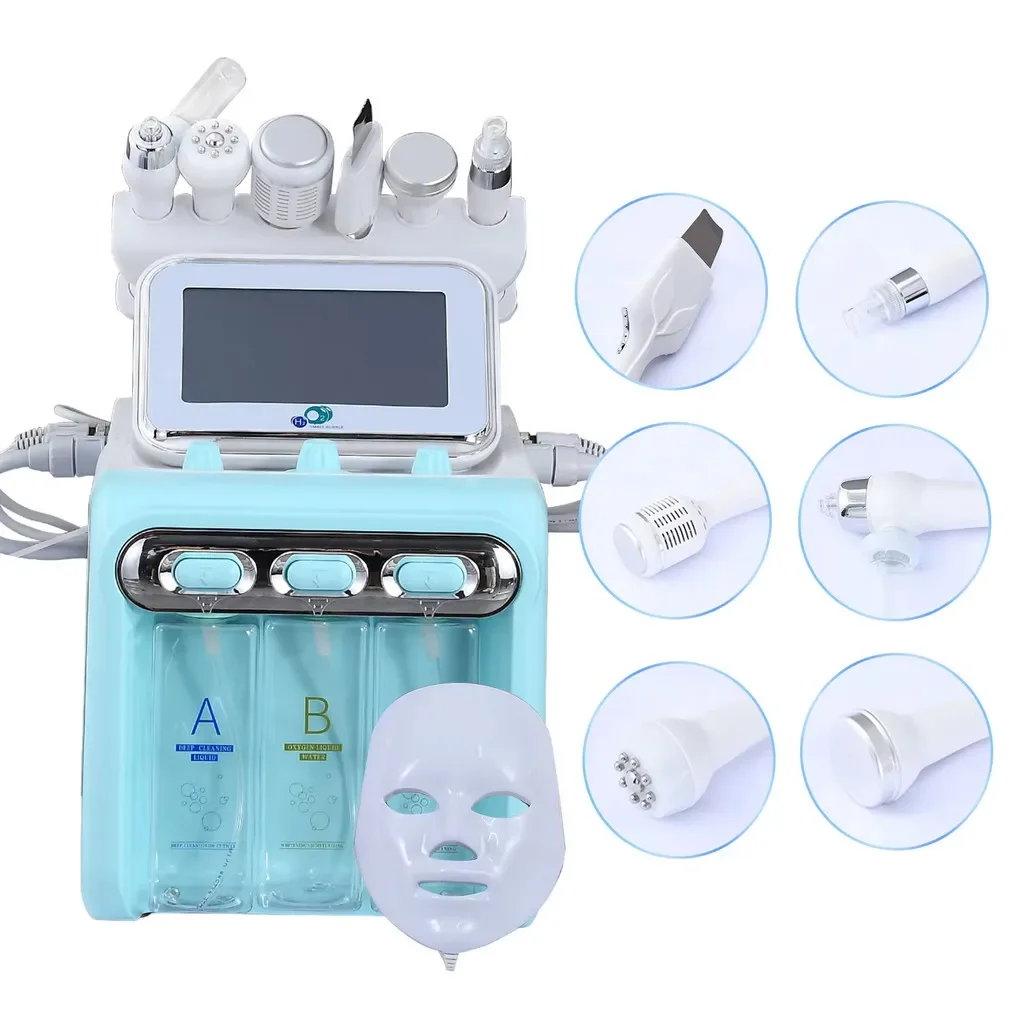 最新のプロフェッショナル 7 in 1 ハイドロフェイシャル - Hydro Facial Machine 7 In 1 のレビューと価格