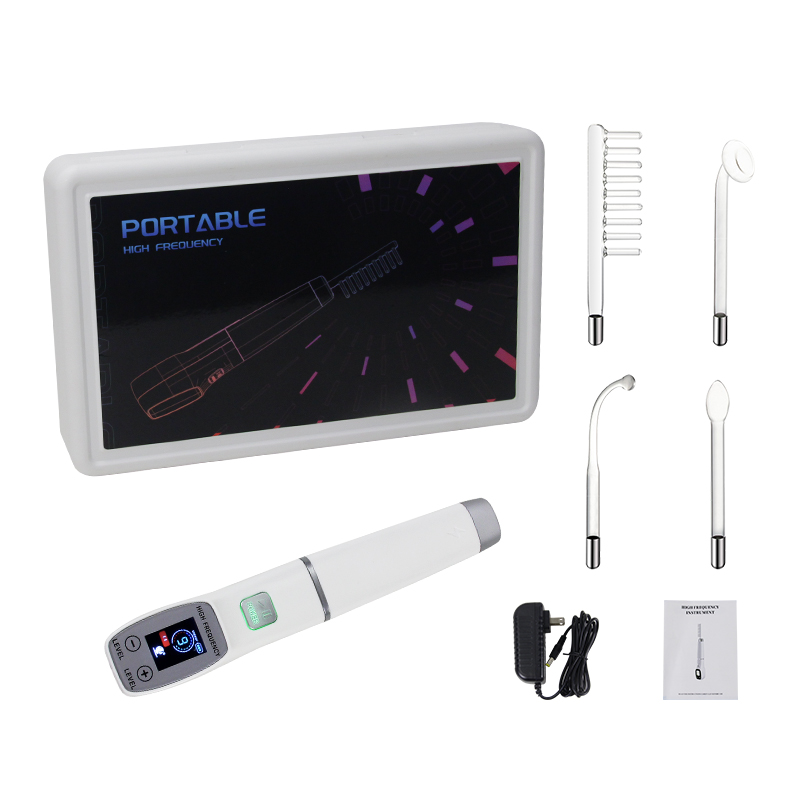 ダーソンバル ポータブル高周波美顔器 スキンセラピー 4つの - High Frequency Wand Facial Machine Neon のレビューと価格