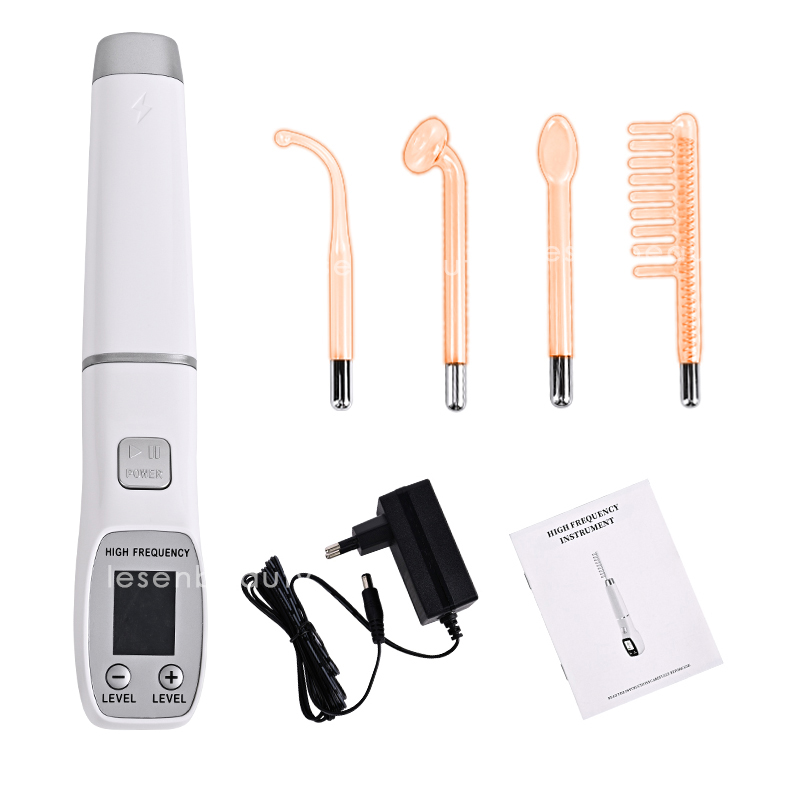 ダーソンバル ポータブル高周波美顔器 スキンセラピー 4つの - High Frequency Wand Facial Machine Neon のレビューと価格