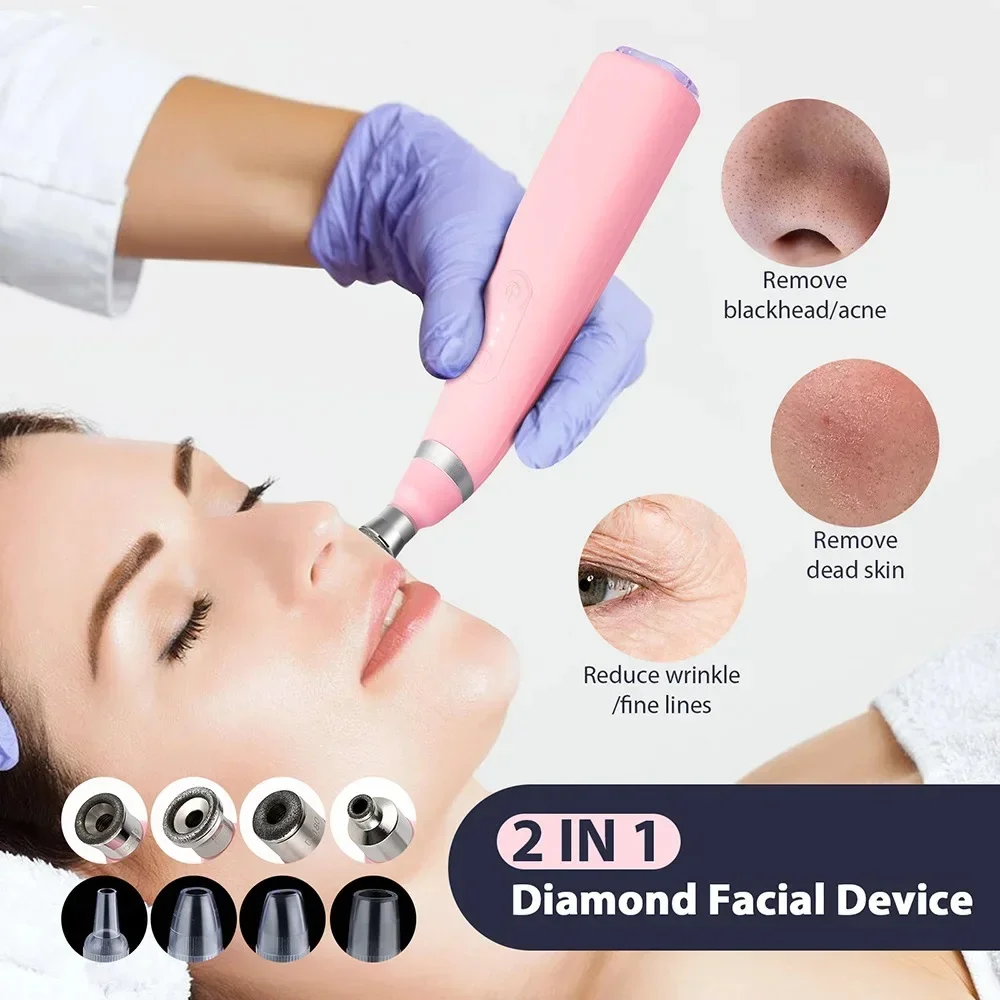 2 in 1 ダイヤモンドマイクロダーマブレーションマシン  - Diamond Microdermabrasion Machine 3 In 1 のレビューと価格