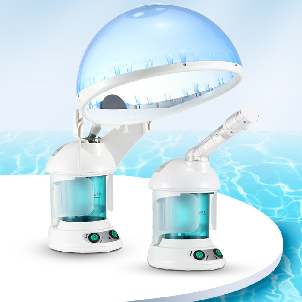 美容サロン 家庭用 フェイスヘア スチーマー マシン オゾン - Facial Steamer Nano Ionic Hot Mist のレビューと価格