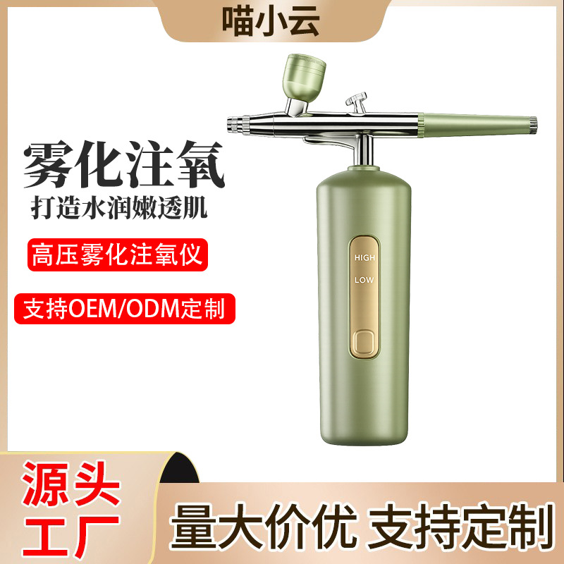 ハンドヘルド高圧酸素スプレーガン、家庭用サロンスキンケア用フ - Oxygen Spray Gun Facial Injector のレビューと価格