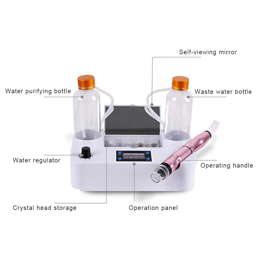 小さな泡クレンジングマシンにきび除去水スプレーハイドロジェッ - Blackhead Remover Vacuum Suction のレビューと価格