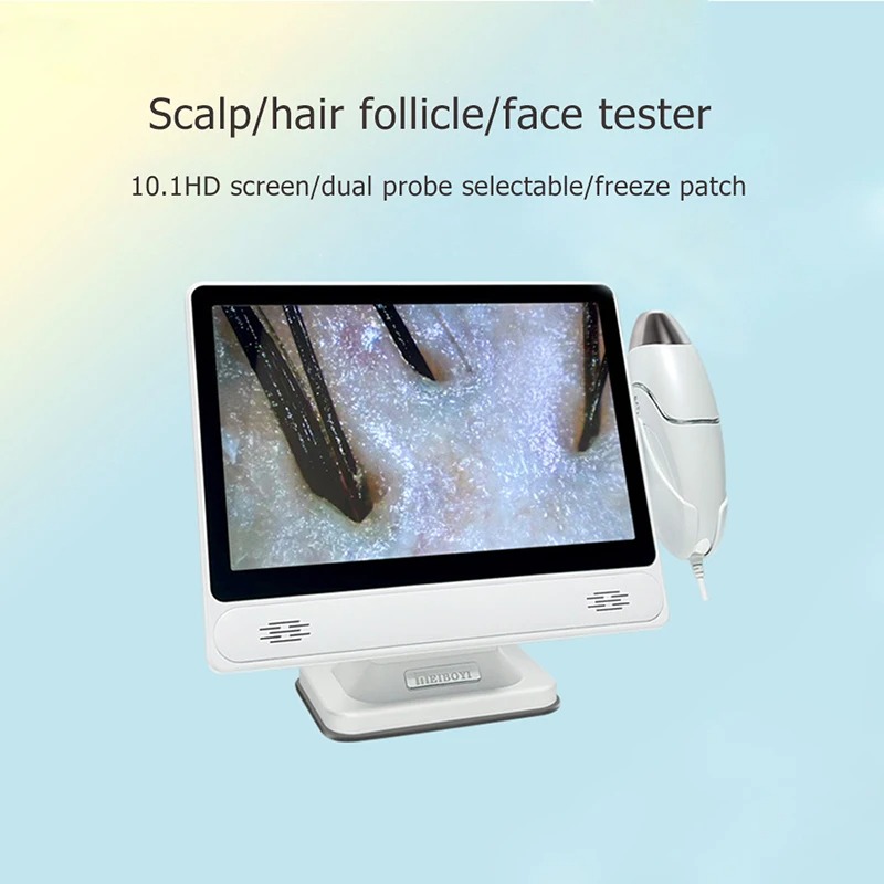 2025年 HDデジタルスキンアナライザー プロ仕様 頭皮カ - Skin Moisture Analyzer Digital Detector のレビューと価格