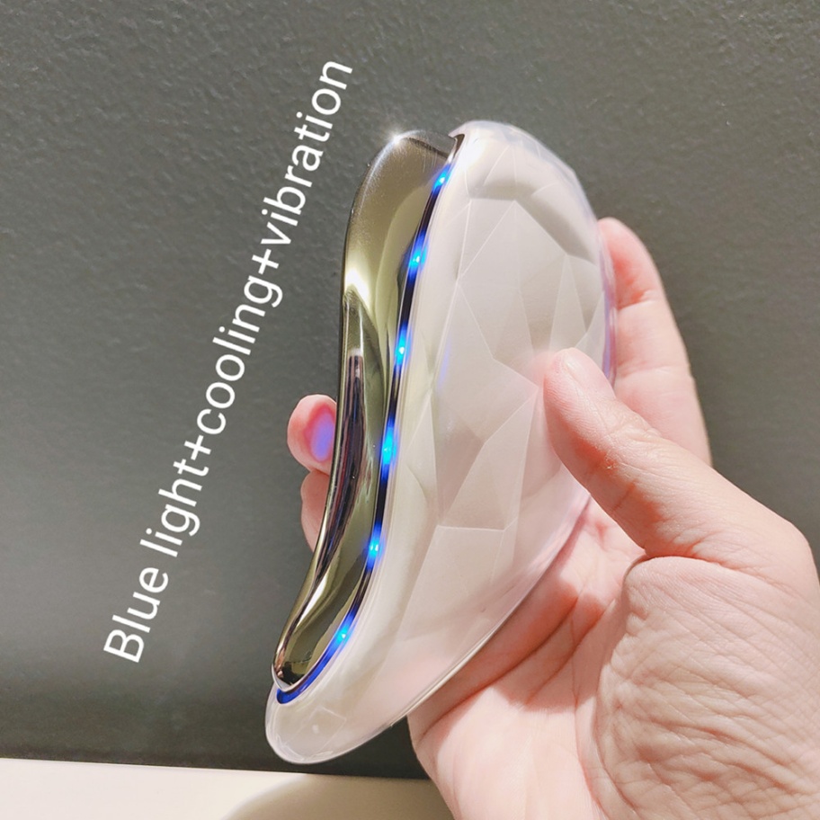 EMSマイクロカレントLED美顔器 温冷グアシャ リフティン - Microcurrent Face Massager Gua Sha のレビューと価格