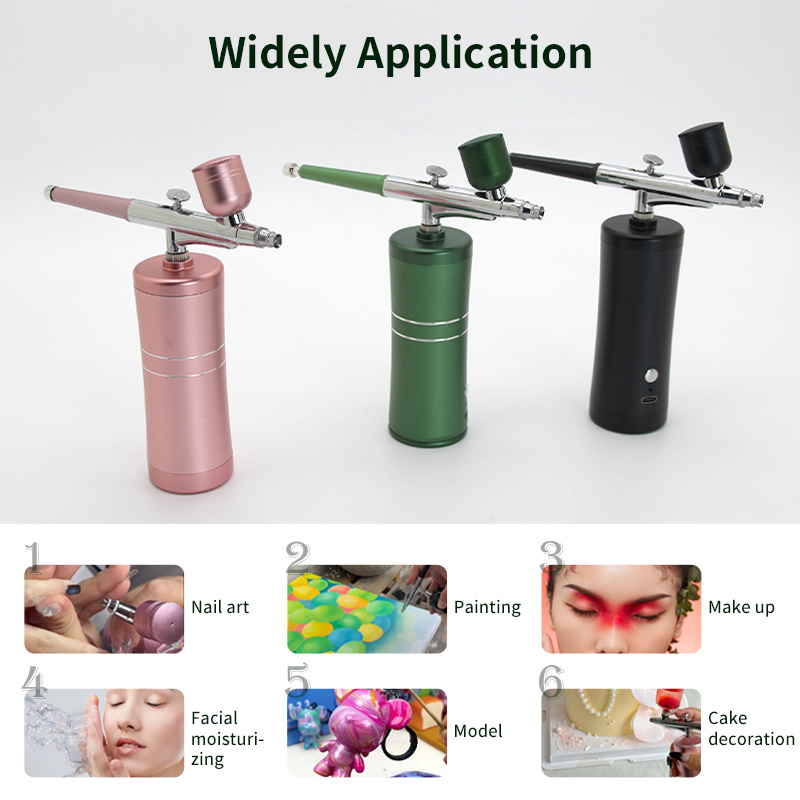 ナノ酸素注入器多機能家庭用スプレーコンプレッサータトゥースプ - Oxygen Spray Gun Facial Injector のレビューと価格