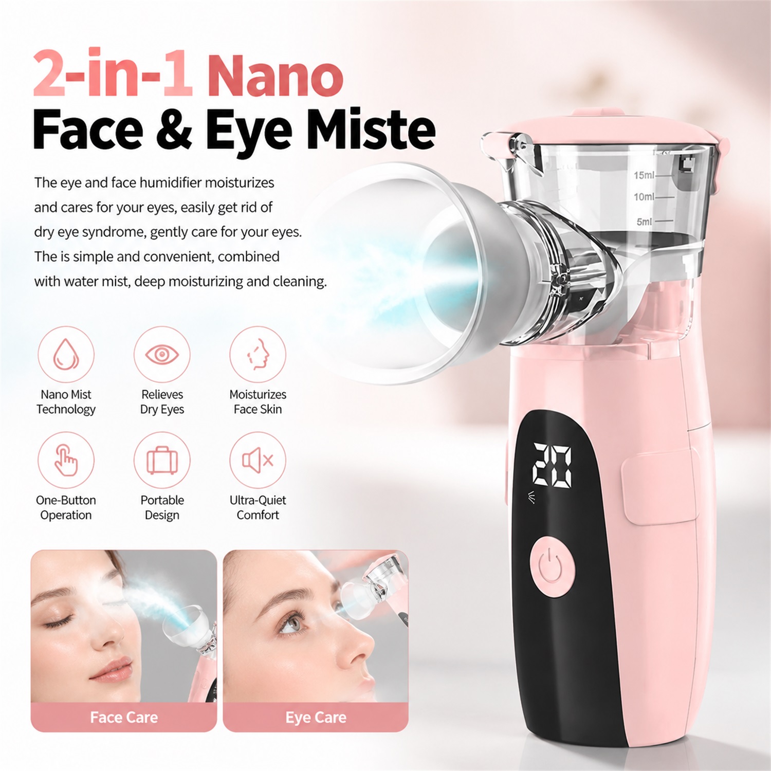 フェイシャルスチーマー ナノイオンホットミスト フェイススチ - Facial Steamer Nano Ionic Hot Mist のレビューと価格
