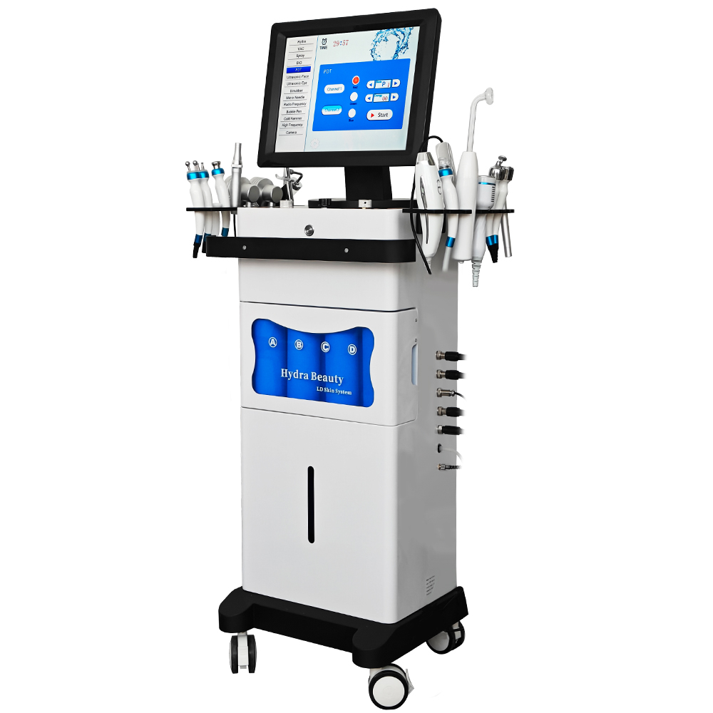 2026年式 スタンド15 in 1 スキンフェイシャルビュ - Hydra Dermabrasion Aqua Peel Machine のレビューと価格