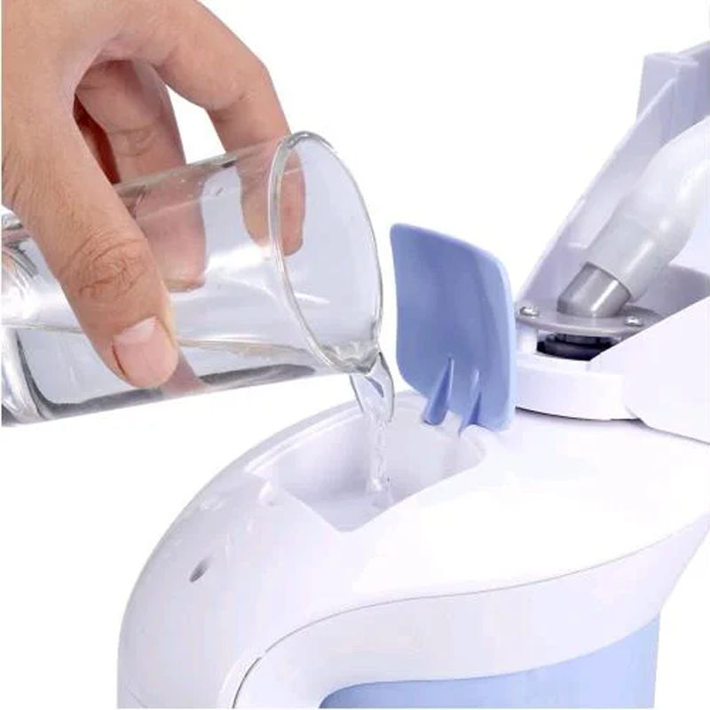 サロン 2in1 ナノ顔の毛スチーマー加湿器ホットミストイオ - Facial Steamer Nano Ionic Hot Mist のレビューと価格