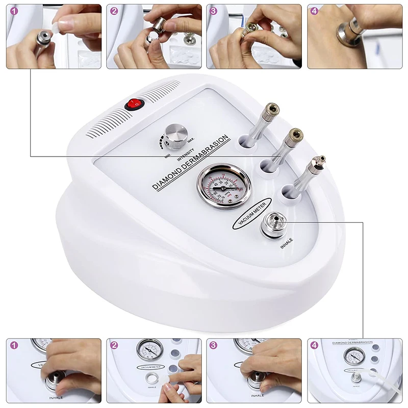 ダイヤモンドマイクロダーマブレーションマシン 3 in 1  - Diamond Microdermabrasion Machine 3 In 1 のレビューと価格
